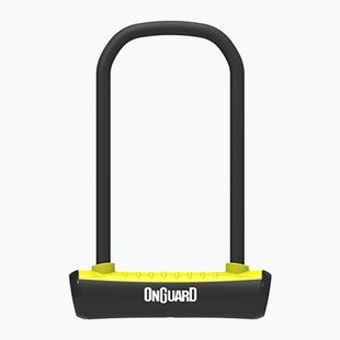 Lacăt de bicicletă OnGuard Neon 8152YL U-Lock black/yellow