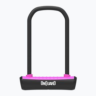 Încuietoare pentru bicicletă OnGuard Neon 8153PN U-Lock black/pink