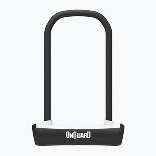 Lacăt de bicicletă OnGuard Neon 8153WH U-Lock black/white