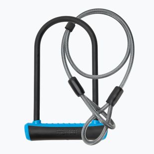 Lacăt de bicicletă OnGuard Neon 8154BU U-Lock black/blue