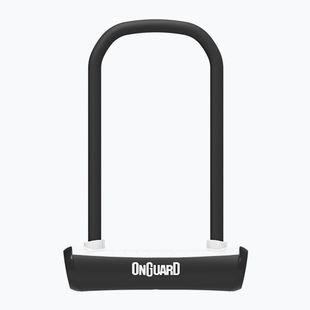 Lacăt de bicicletă OnGuard Neon 8155WH U-Lock black/white