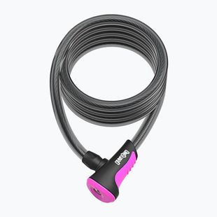 Lacăt de bicicletă OnGuard Neon 8162PN black/pink