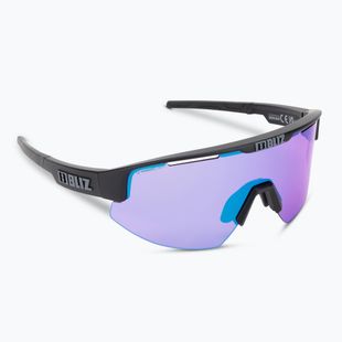Bliz Matrix Nano Optics Nordic Light S2 ochelari de ciclism negru mat/begonia/albastru violet multi