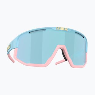 Ochelari de soare Bliz Fusion albastru pastel/albastru fumuriu/albastru gheață multiplu