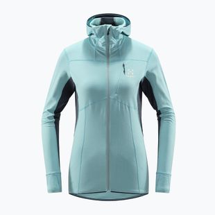 Hanorac de trekking pentru femei Haglöfs L.I.M Mid Comp Hood albastru 605255