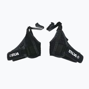 Curele pentru bețe de alergare Silva Running Poles Wrist black