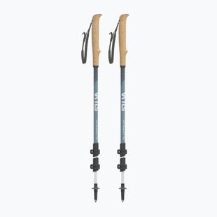 Bețe de trekking Silva Trekking Poles Alu Tele black