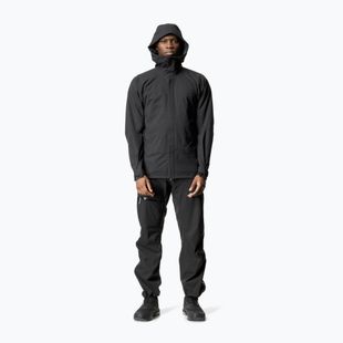 Geacă de ploaie pentru bărbați Houdini BFF true black