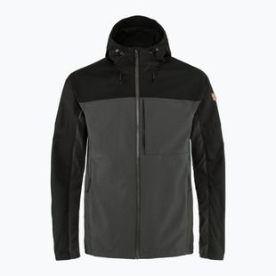 Geacă de vânt pentru bărbați Fjällräven Abisko Midsummer dark grey/ black