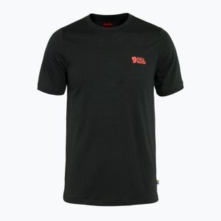 Tricou pentru bărbați Fjällräven Abisko Wool Logo black