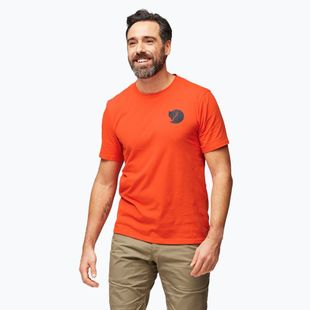 Tricou pentru bărbați Fjällräven Walk With Nature flame orange