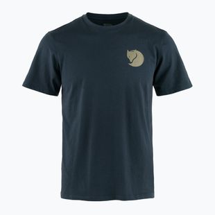 Tricou pentru bărbați Fjällräven Walk With Nature dark navy