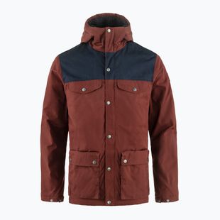 Geacă de vânt pentru bărbați Fjällräven Greenland Winter maroon/dark navy
