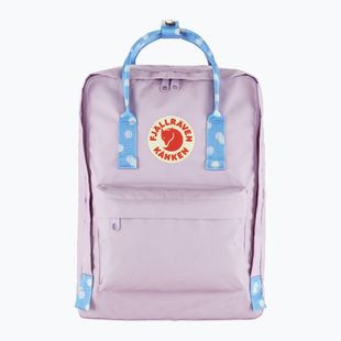 Rucsac de oraș  Fjällräven Kanken 16 l pastel lavender/confetti pattern