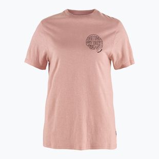 Tricou pentru femei  Fjällräven Hemp Blend Out Here chalk rose