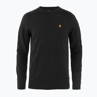 Longsleeve de trekking pentru bărbați Fjällräven Bergtagen Merino black