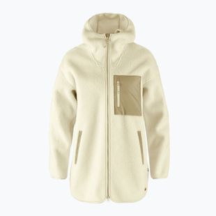 Bluză pentru femei Fjällräven Vardag Pile Fleece Long chalk white