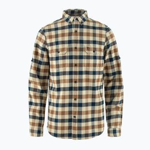 Cămașă pentru bărbați Fjällräven Skog Slim fossil/dark navy
