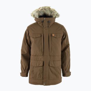Geacă de iarnă pentru bărbați Fjällräven Nuuk Parka dark oak