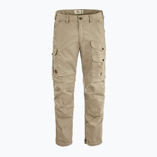 Pantaloni de trekking pentru bărbați Fjällräven Vidda Pro Lite Zip Off fossil