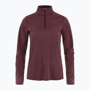 Bluză de trekking pentru femei Fjällräven Abisko Day Hike Half Zip port