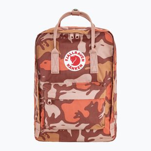 Rucsac de oraș Fjällräven Kanken Graphics Laptop 15" 18 l chalkrose/hidden animals