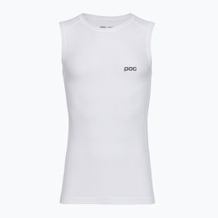 Tricoul de ciclism pentru bărbați POC Essential Layer hydrogen white