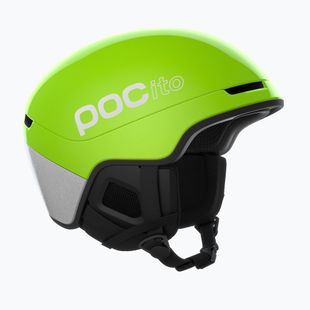 Cască de schi pentru copii POC Pocito Obex MIPS Jr fluorescent yellow/green