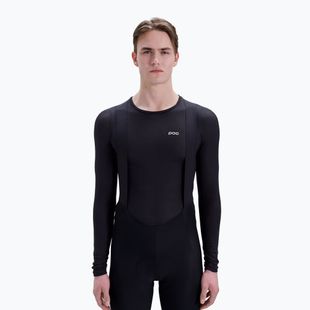 Longsleeve de ciclism pentru bărbați POC Layer Mid Jersey uranium black
