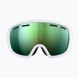 Ochelari de schi POC Fovea hydrogen white/partly sunny green
