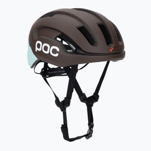 Cască de ciclism POC Omne Air MIPS bronzite brown matt/lazurite blue matt