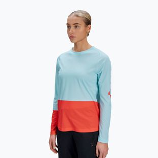 Longsleeve de ciclism pentru femei POC Motion Air lazurite blue/carnelian range