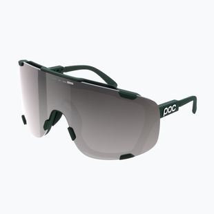 Ochelari de soare POC Devour pargasite green/clarity road/sunny silver