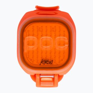 Far de ciclism pentru cască POC Knog Mini Helmet Light fluorescent orange