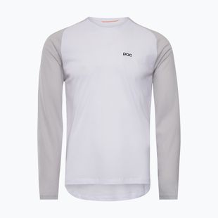 Longsleeve de ciclism pentru bărbați POC Motion Air Jersey hydrogen white