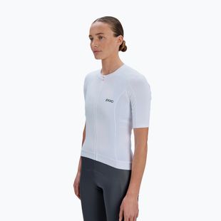 Tricou de ciclism pentru femei POC Cadence Jersey hydrogen white
