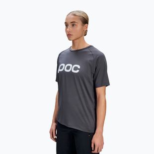 Tricou de ciclism pentru femei POC Reform Enduro sylvanite grey