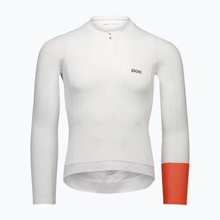 Longsleeve de ciclism pentru bărbați POC Cadence Jersey hydrogen white