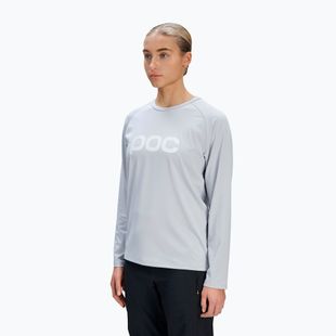 Bluză cu mânecă lungă pentru ciclism damă POC Reform Enduro Jersey granite grey