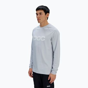 Bluză cu mânecă lungă pentru bărbați pentru ciclism POC Reform Enduro Jersey granite grey