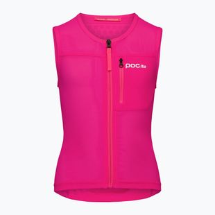 Vestă de protecție pentru copii POC Pocito VPD Air Vest Jr fluorescent pink
