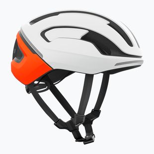 Cască de bicicletă POC Omne Beacon MIPS hydrogen white/fluorescent orange matt