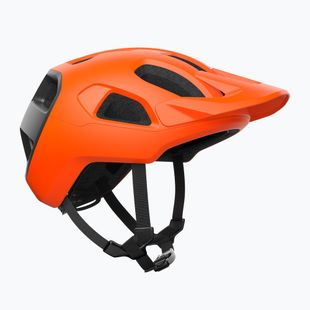 Cască de bicicletă POC Cularis fluorescent orange matt/uranium black matt