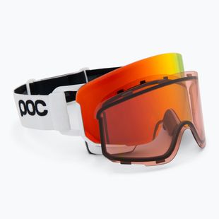 Ochelari de schi POC Nexal hydrogen white/partly sunny orange