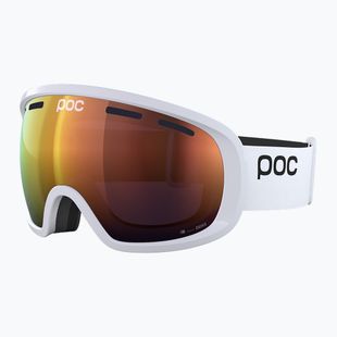 Ochelari de schi POC Fovea hydrogen white/partly sunny orange