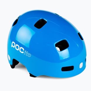 Cască de bicicletă pentru copii POC POCito Crane MIPS fluorescent blue