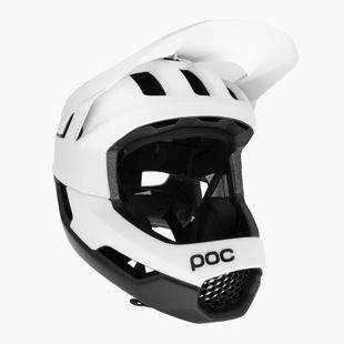 Cască de ciclism POC Otocon Race MIPS hydrogen white/uranium black matt