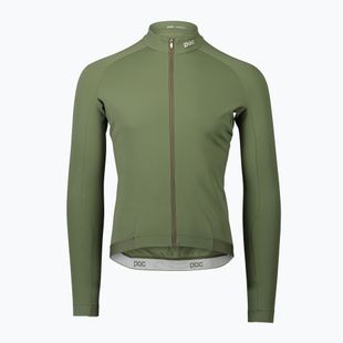 Bărbați de ciclism cu mânecă lungă POC Ambient Thermal Jersey epidote green
