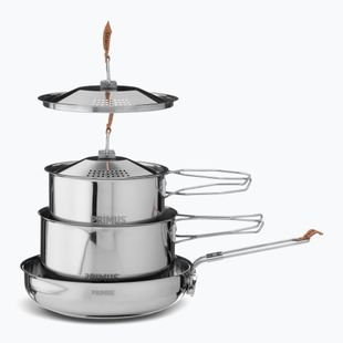 Set de oale Primus CampFire Cookset 1 l + 1,8 l + patelnia