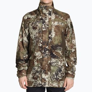 Geacă softshell pentru bărbați Pinewood Smaland Light Camou strata/suede brown